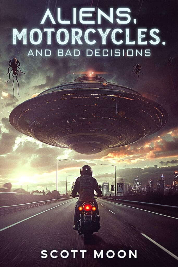 Aliens, Motrocycles,and Bad Decisions is a short story based in the Invasion Day series.